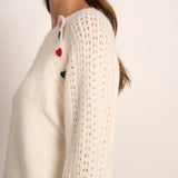 PULLOVER "HEART DETAIL"