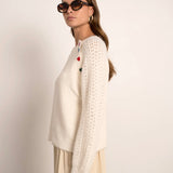PULLOVER "HEART DETAIL"