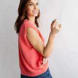 STRICKWESTE MIT V-AUSSCHNITT