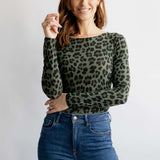 MESH-LONGSLEEVE "KHAKI LEO"