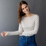 MESH-LONGSLEEVE "DOTS"