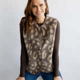 LEO TEDDYWESTE IN TAUPE