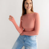 MESH-LONGSLEEVE "SPRING VIBES"