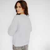 SWEATSHIRT MIT LEO-AUFSCHRIFT „AMOUR"