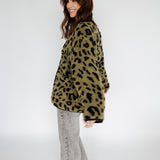OVERSIZE LEOJACKE IN KHAKI
