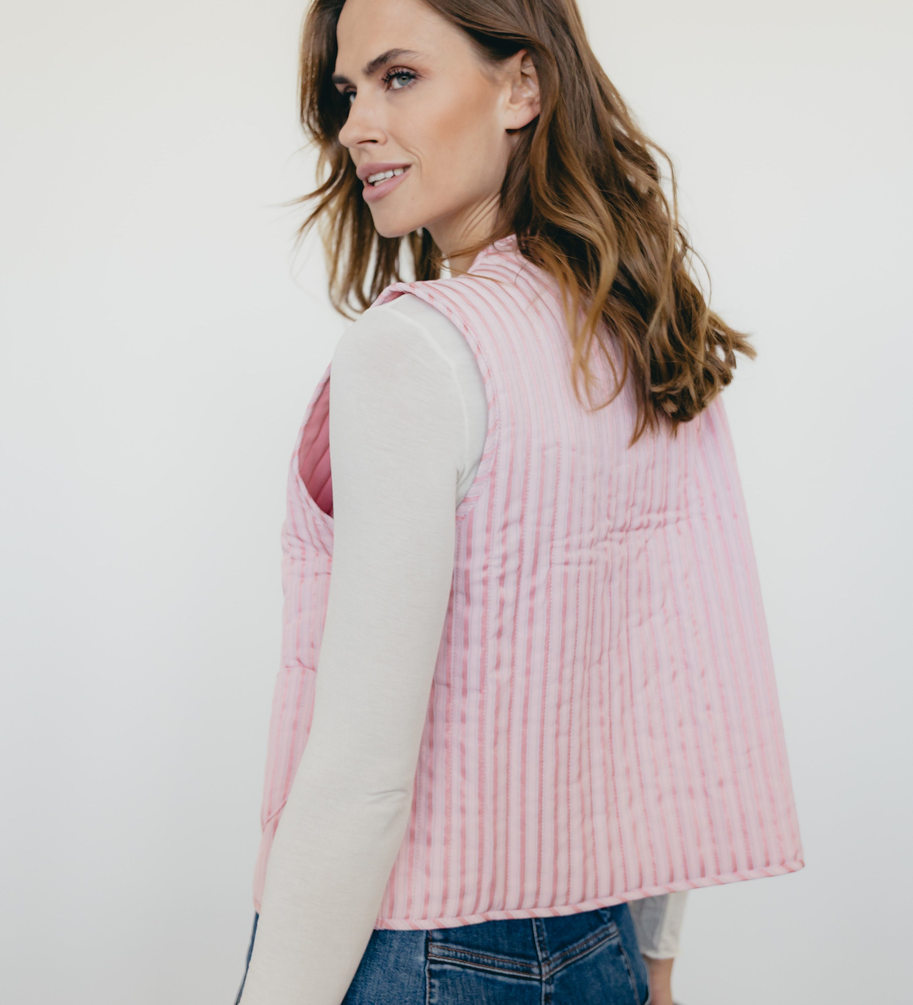 LEICHTE STEPPWESTE "LOVE ME VEST"
