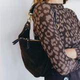 MESH-LONGSLEEVE "CHOCO LEO“