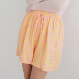 KURZE MUSSELIN LEO SHORTS „COLOURFUL LEO“