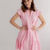KURZES VOLANTKLEID "ROSE"