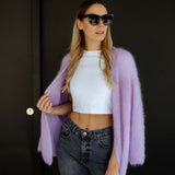 OVERSIZE MOHAIR CARDIGAN „JUSTINE“