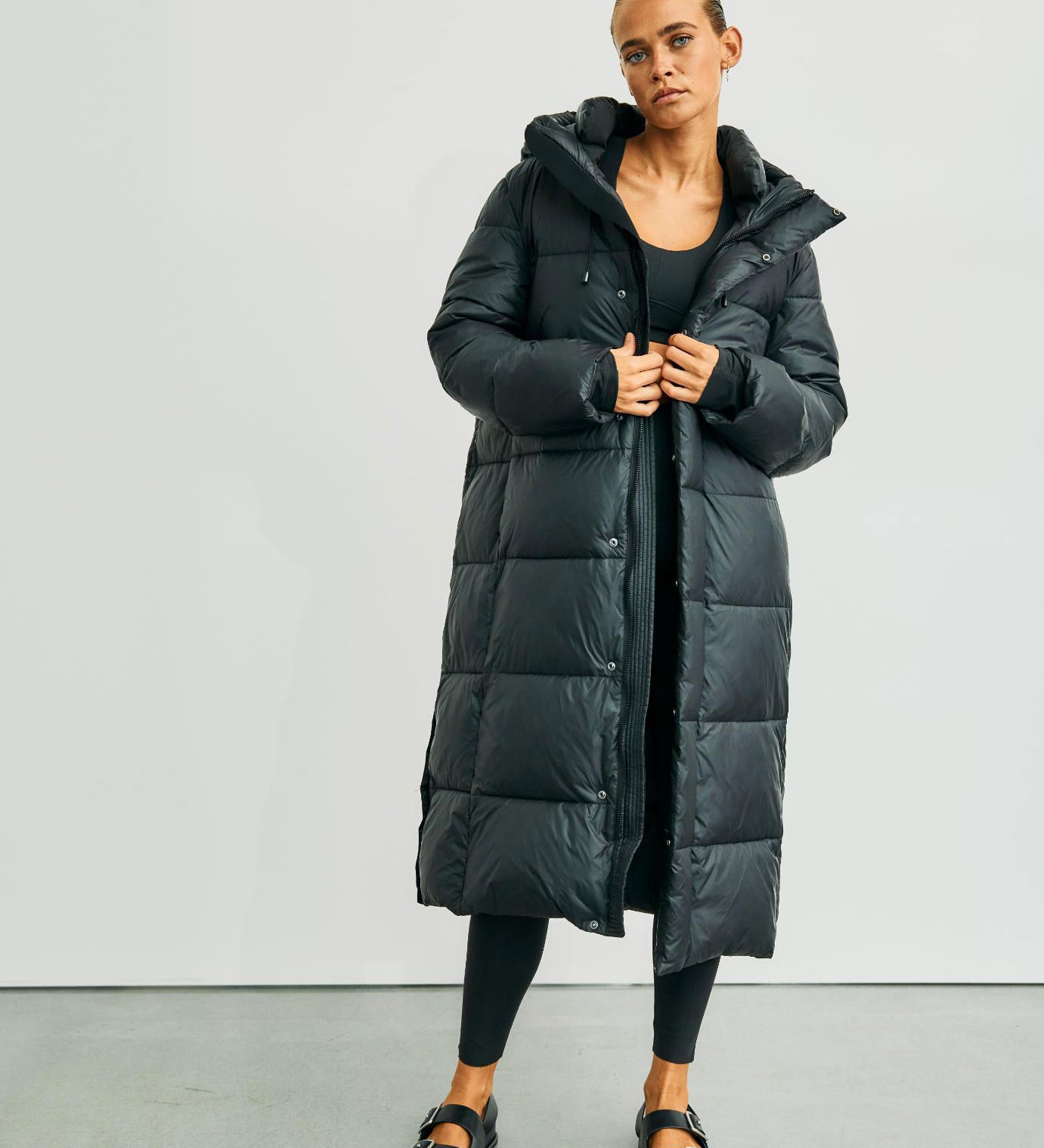 LONG PUFFER DOWN COAT "PENNY"