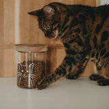 VORRATSGLAS "KATZE" 13 cm