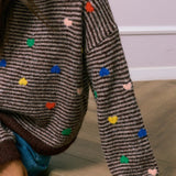 GESTREIFTER PULLOVER "LITTLE HEARTS"