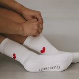 SOCKEN HERZ II "ROTES HERZ"