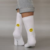 SOCKEN SMILEY GELB