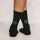 SOCKEN SMILEY SCHWARZ