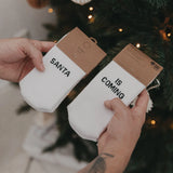 SOCKEN SANTA IS COMING