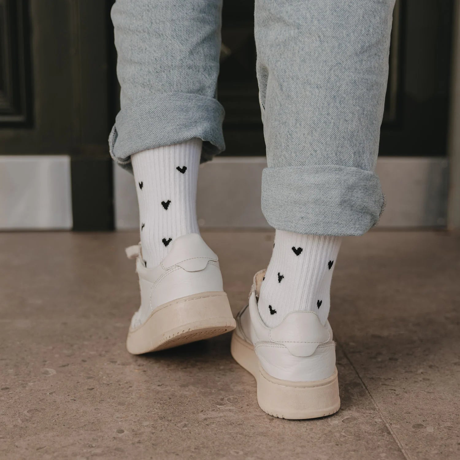 SOCKEN "ALLOVER HERZCHEN"