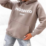 OVERSIZE HOODIE "PROSECCO MOOD"