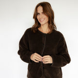 TEDDYJACKE IN SCHOKOBRAUN