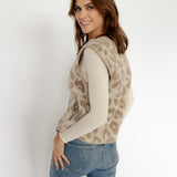 LEO TEDDYWESTE IN CREME/BEIGE