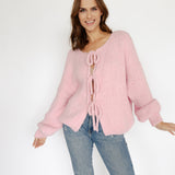 CARDIGAN „LANA“ IN ROSA