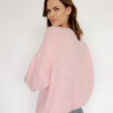 CARDIGAN „LANA“ IN ROSA