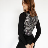 GLITZERNDE PAILLETTENWESTE "STELLA"