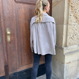 SHORT OVERSIZE MUSSELINBLOUSE MALIA