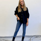 SHORT OVERSIZE MUSSELINBLOUSE MALIA