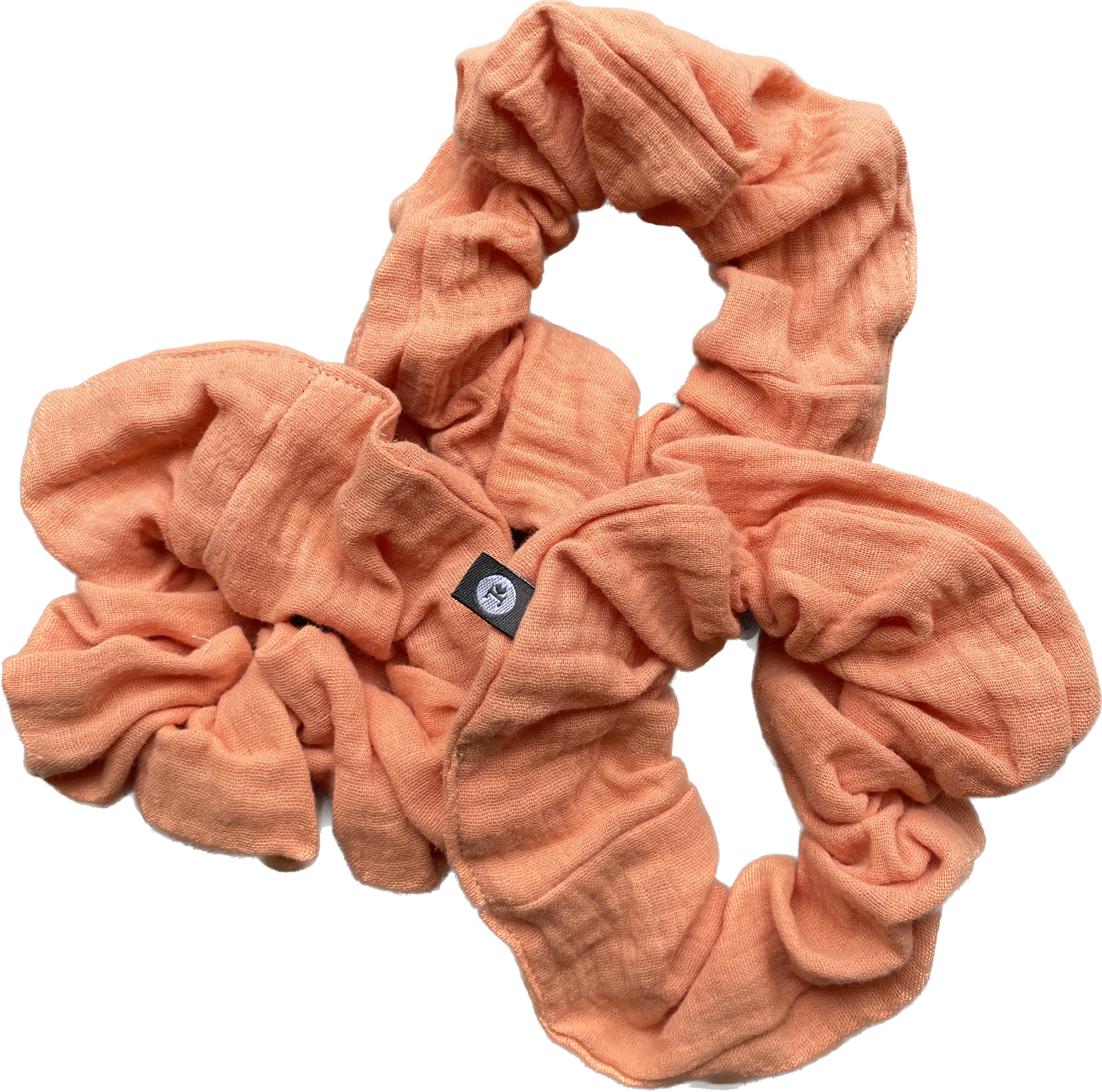 MUSSELIN SCRUNCHIES (3-ER SET)