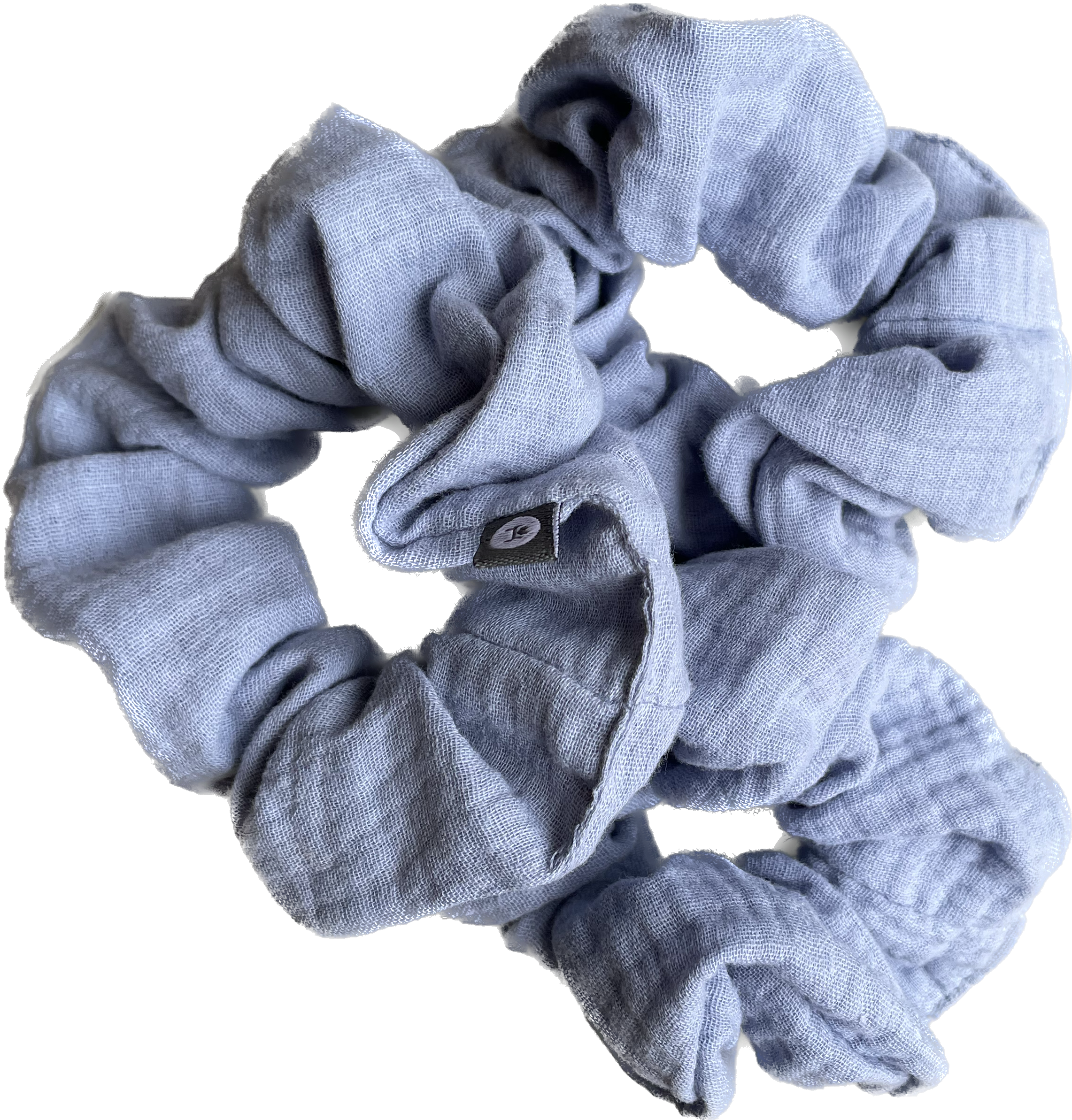 MUSSELIN SCRUNCHIES (3-ER SET)