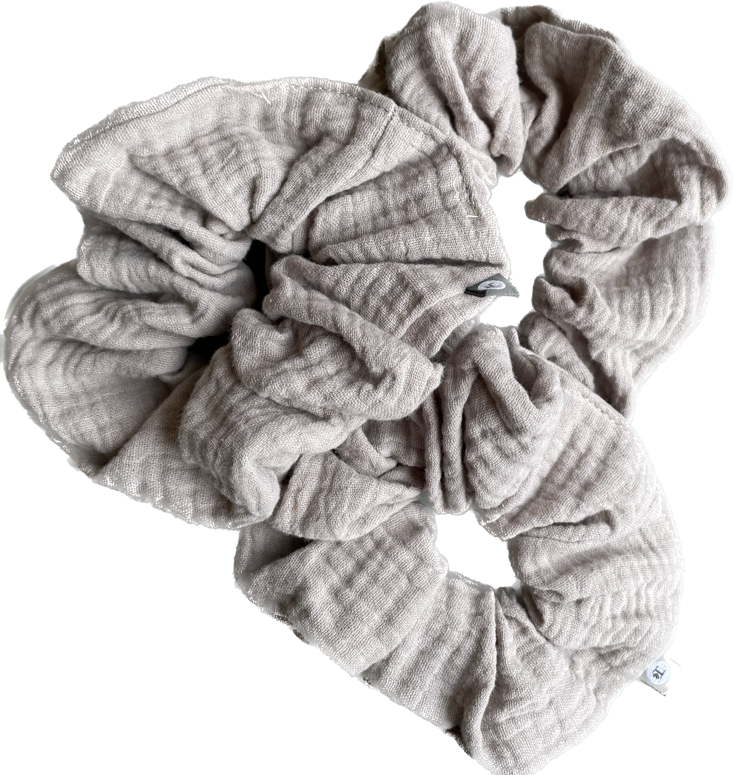 MUSSELIN SCRUNCHIES (3-ER SET)