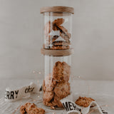 VORRATSGLAS "WEIHNACHTSAUTO" 13 cm