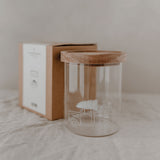 VORRATSGLAS "WEIHNACHTSAUTO" 13 cm