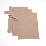 MUSSELIN WASCHLAPPEN (3er Set)
