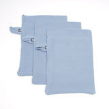 MUSSELIN WASCHLAPPEN (3er Set)