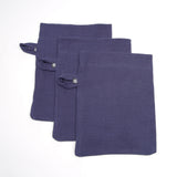 MUSSELIN WASCHLAPPEN (3er Set)