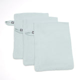 MUSSELIN WASCHLAPPEN (3er Set)