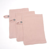 MUSSELIN WASCHLAPPEN (3er Set)